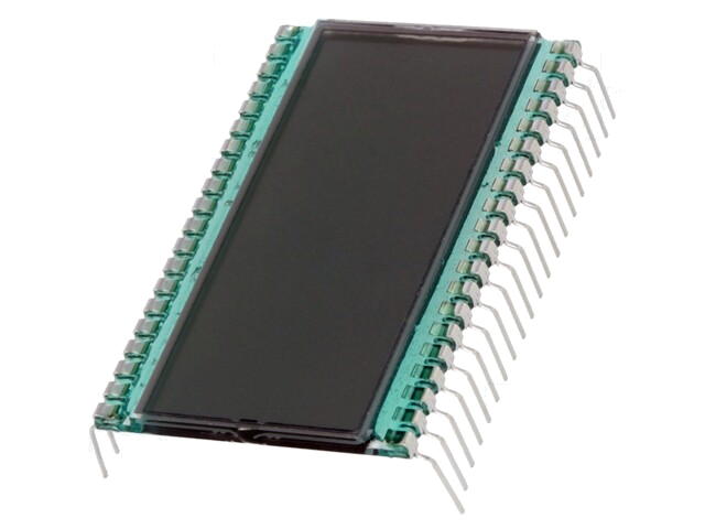 Display: LCD; 7-segment; STN Positive; A.cijfers: 4; -20÷70°C Display: LCD; 7-segment; STN Positive; A.cijfers: 4; -20÷70°C